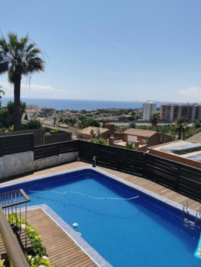 Apartamento con piscina y barbacoa cerca de Barcelona